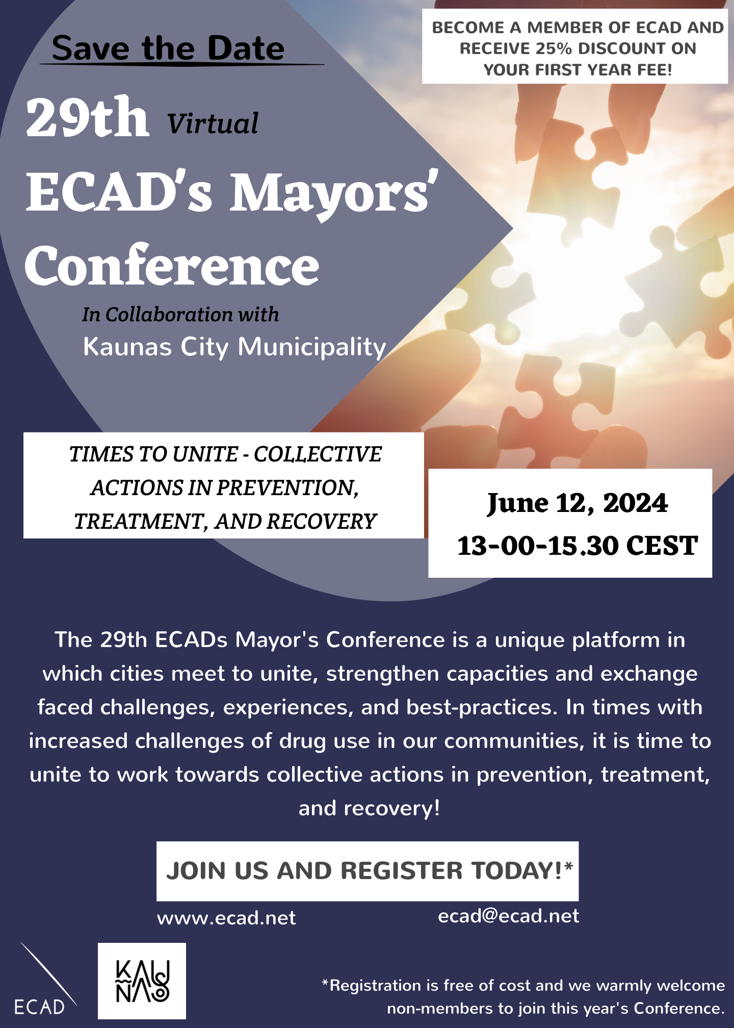 Save the Date - 12 June 2024